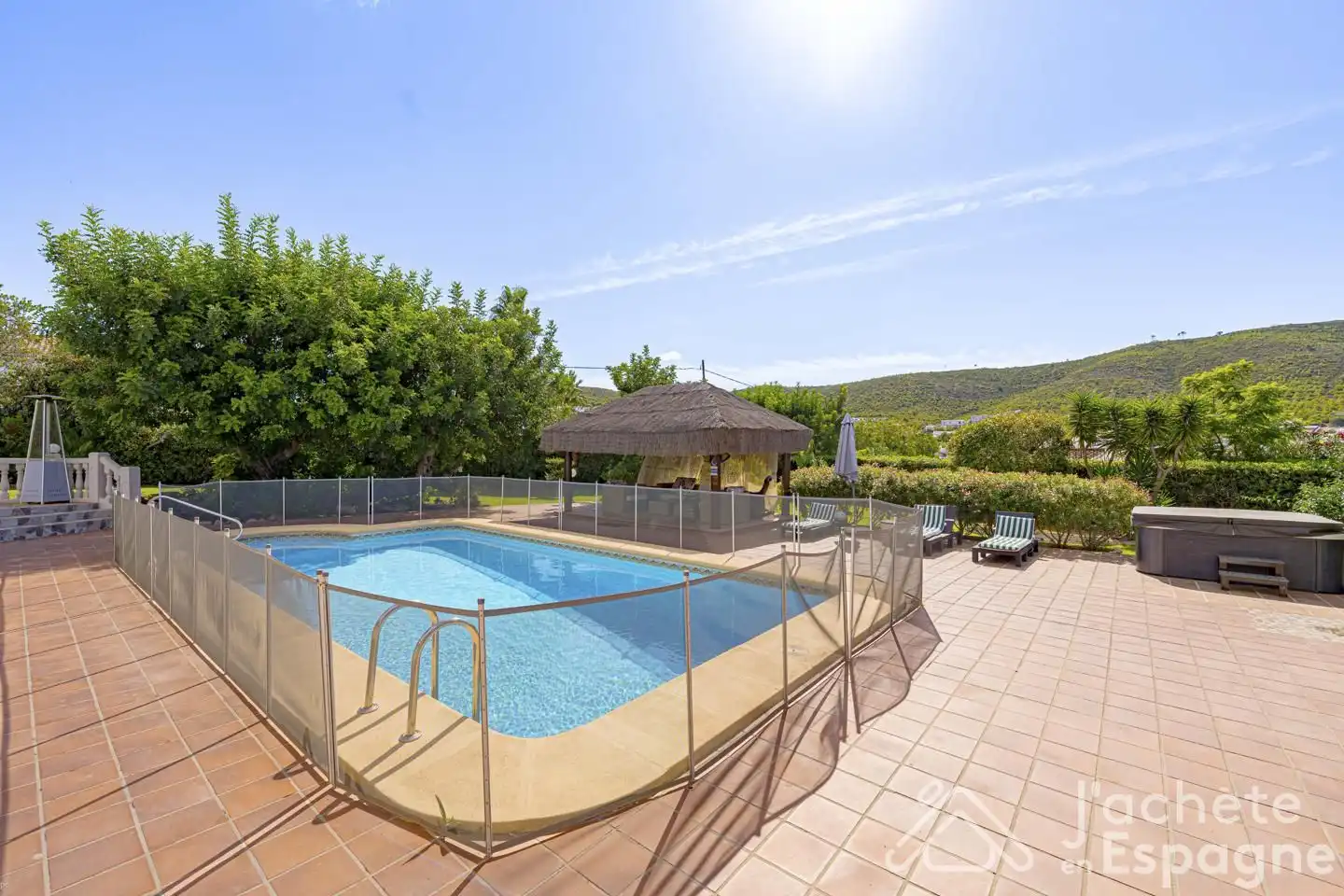 Garden of Houses for sale in Jávea / Xàbia  with Air Conditioner, Heating and Private garden