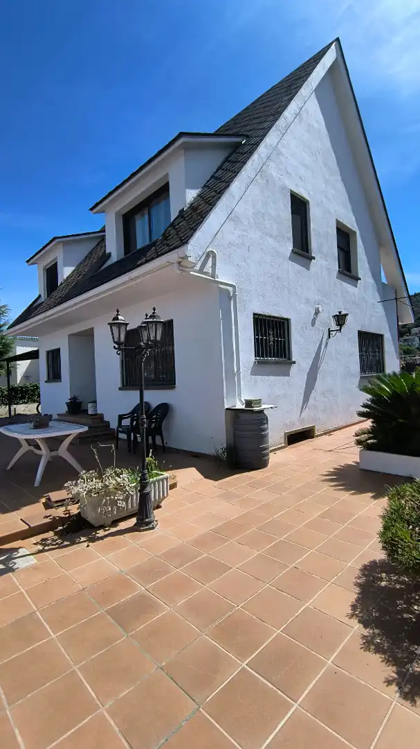 Terrassa de Casa o xalet en venda en Llinars del Vallès amb Aire condicionat, Calefacció i Jardí privat