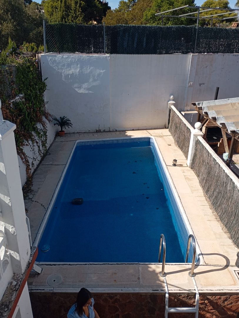 Swimming pool of House or chalet to rent in Torrent  with Private garden, Terrace and Swimming Pool