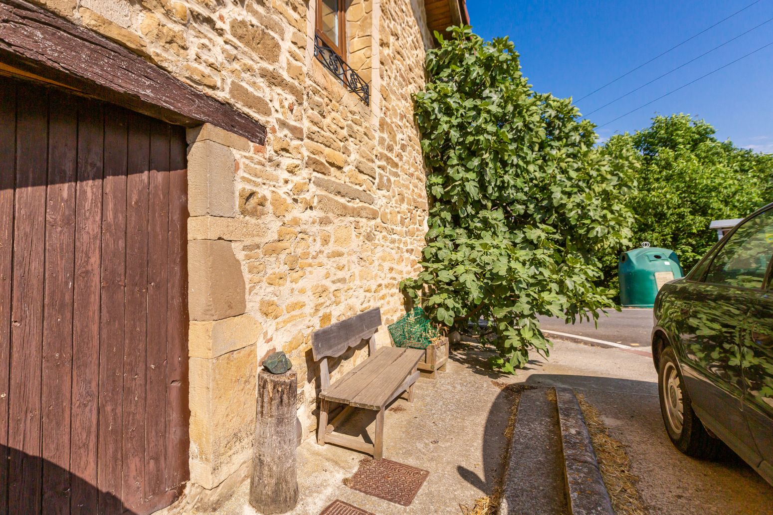 Exterior view of Single-family semi-detached for sale in Ibargoiti  with Heating, Parquet flooring and Terrace