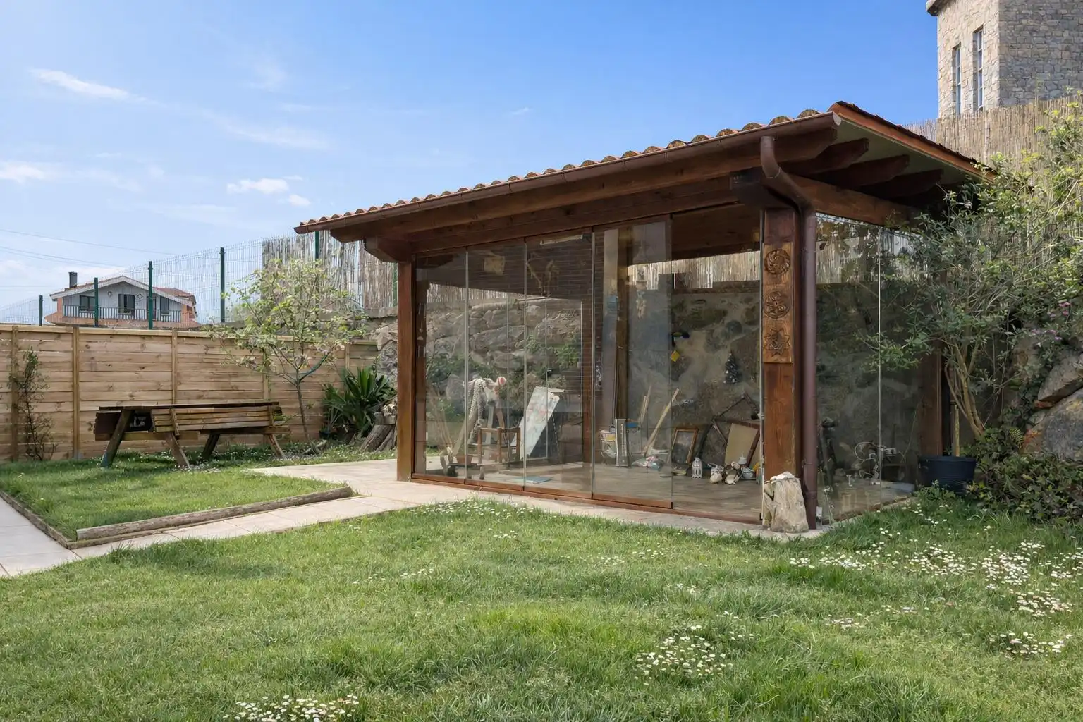 Jardín de Piso en venta en Udías con Calefacción, Jardín privado y Piscina comunitaria