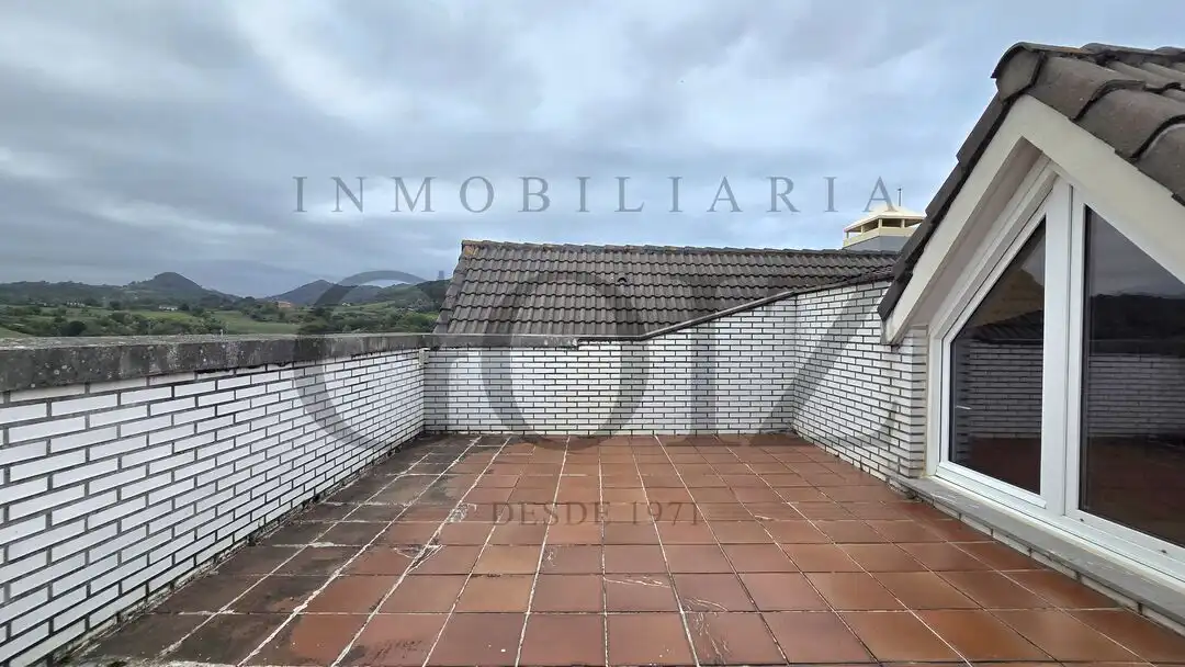 Terraza de Casa adosada en venta en Donostia - San Sebastián  con Calefacción, Terraza y Trastero
