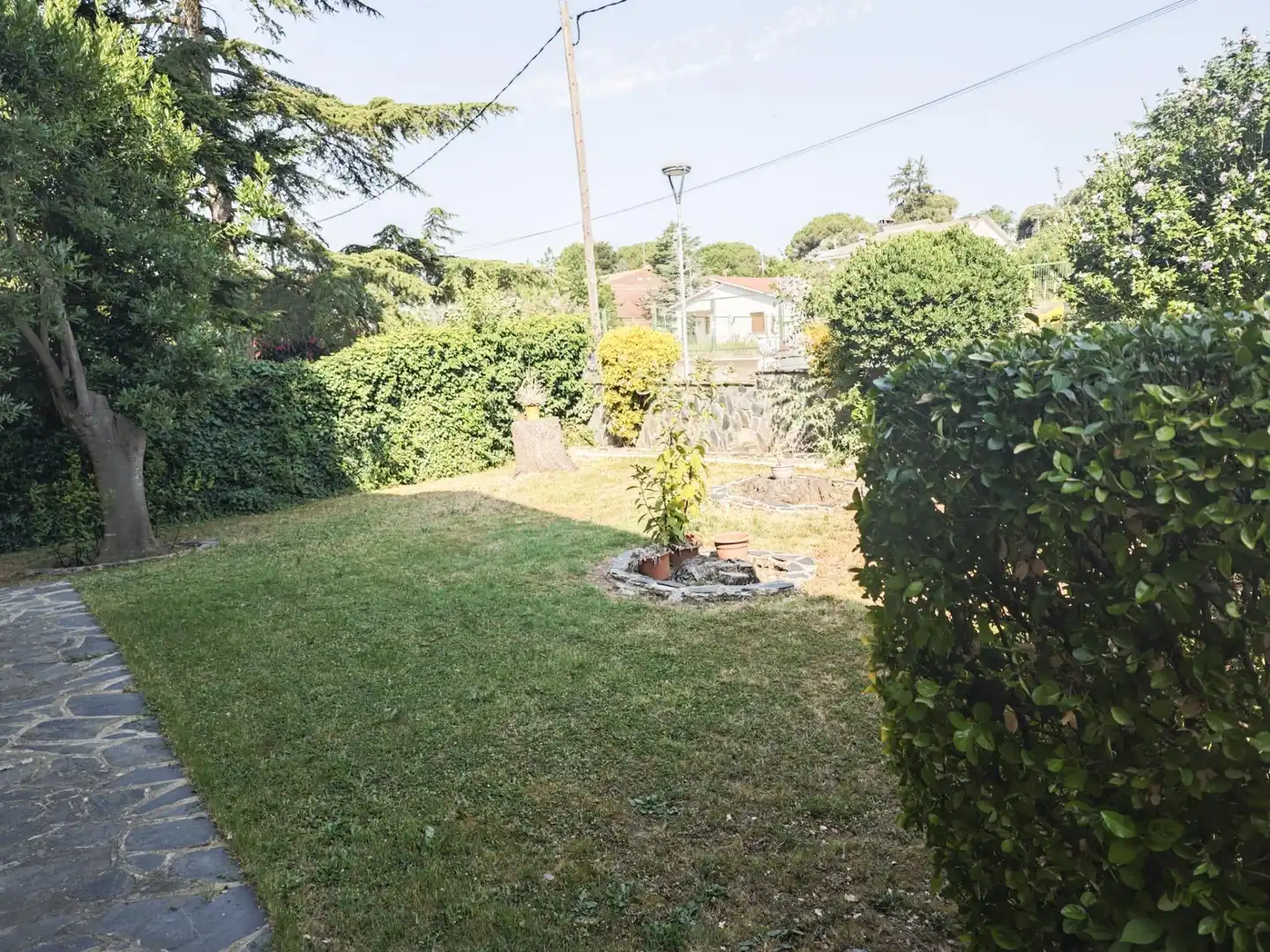 Jardí de Casa o xalet en venda en Sant Pere de Vilamajor amb Aire condicionat, Calefacció i Piscina