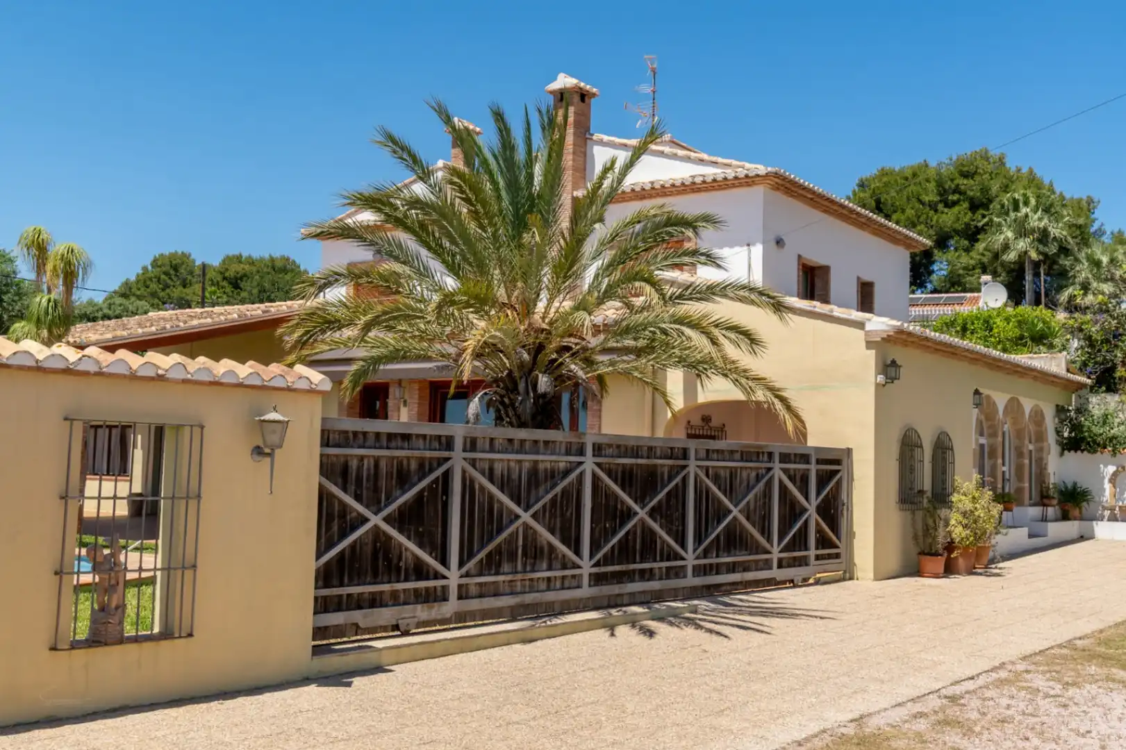 Exterior view of Houses for sale in Jávea / Xàbia  with Air Conditioner, Heating and Private garden