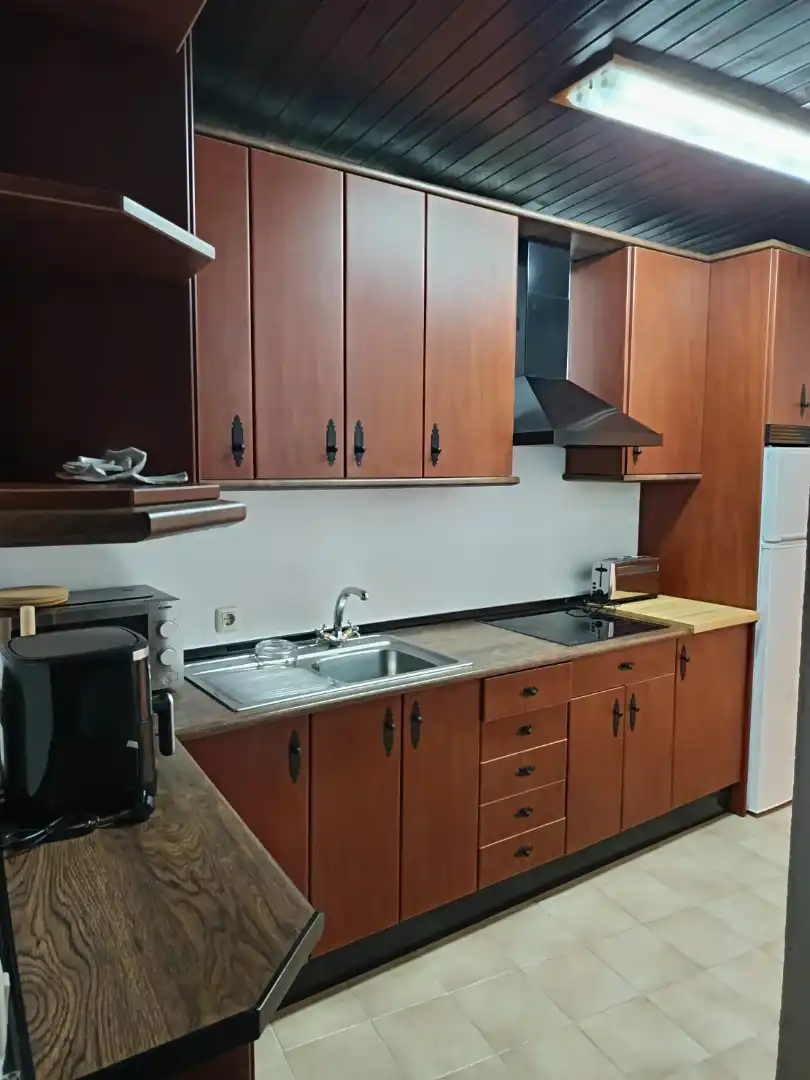 Cocina de Piso en venta en Valencia de Alcántara con Aire acondicionado, Terraza y Amueblado