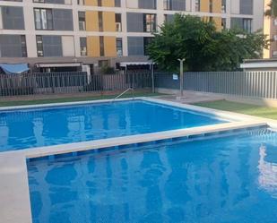 Swimming pool of Attic for sale in  Valencia Capital  with Air Conditioner and Terrace