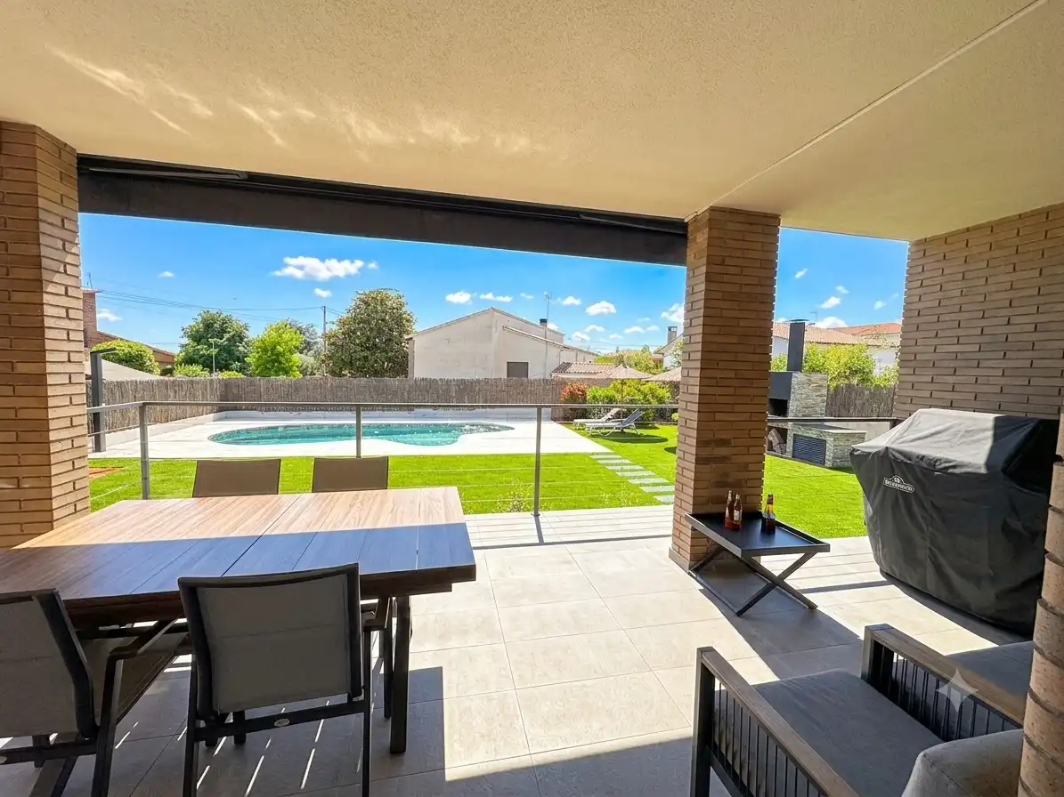Terrace of Houses for sale in Sant Antoni de Vilamajor  with Air Conditioner, Heating and Private garden