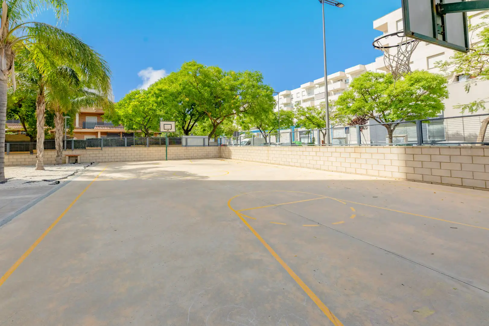 Parking of Flat for sale in Paterna  with Air Conditioner, Storage room and Balcony