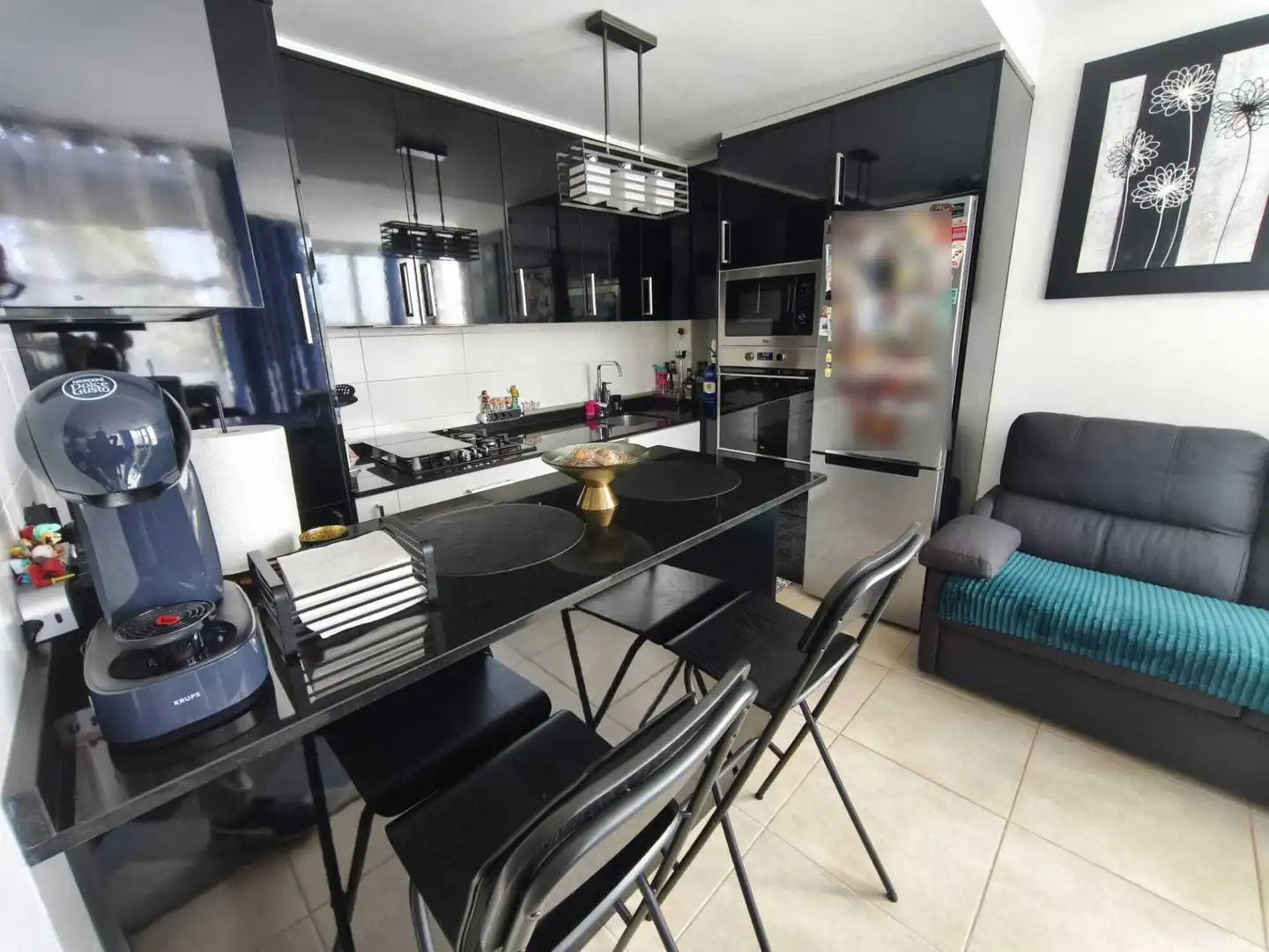 Cocina de Piso en venta en Ribeira con Calefacción y Terraza