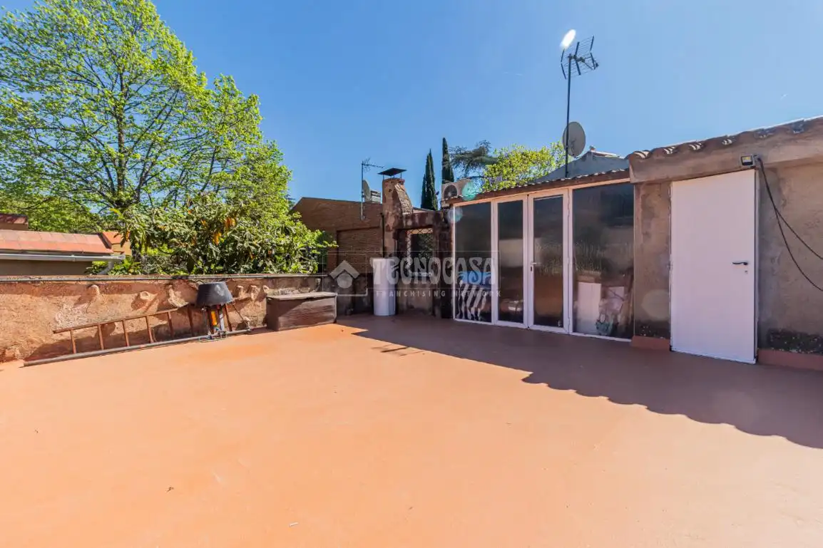 Terraza de Casa o chalet en venta en Sant Cugat del Vallès con Aire acondicionado, Calefacción y Trastero