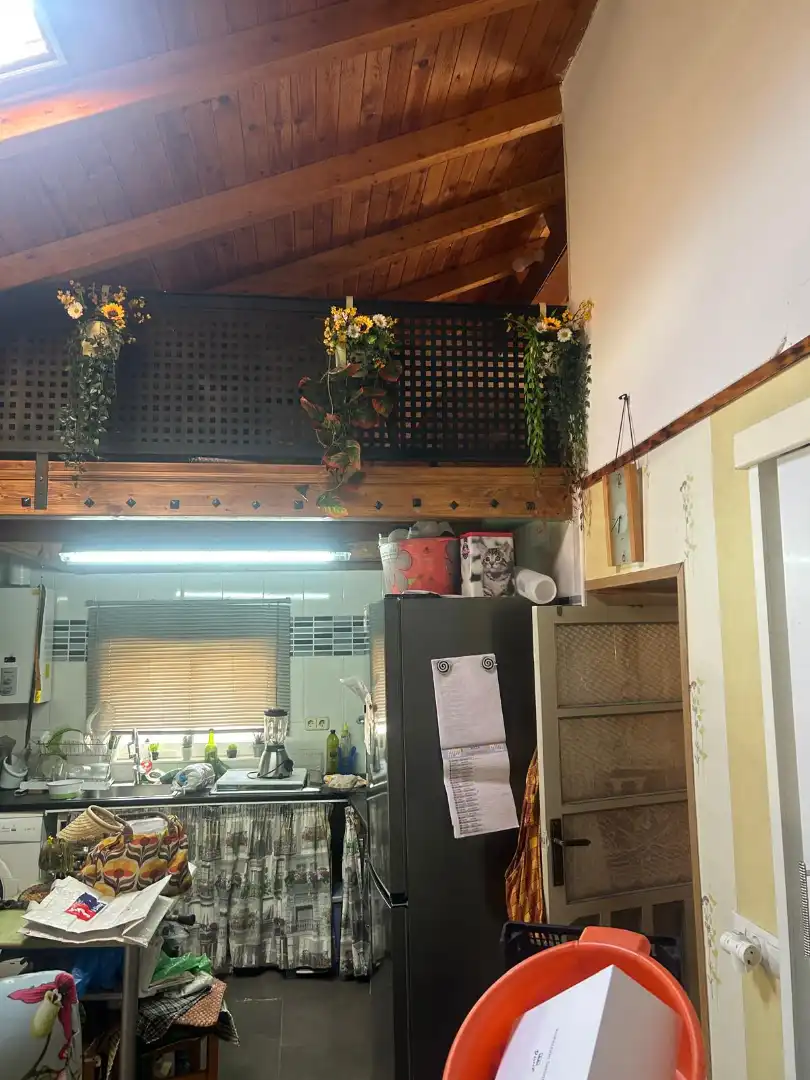 Cocina de Casa o chalet en venta en San Cristóbal de la Vega con Amueblado