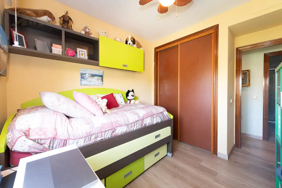 Bedroom of Flat for sale in Madrid  with Terrace