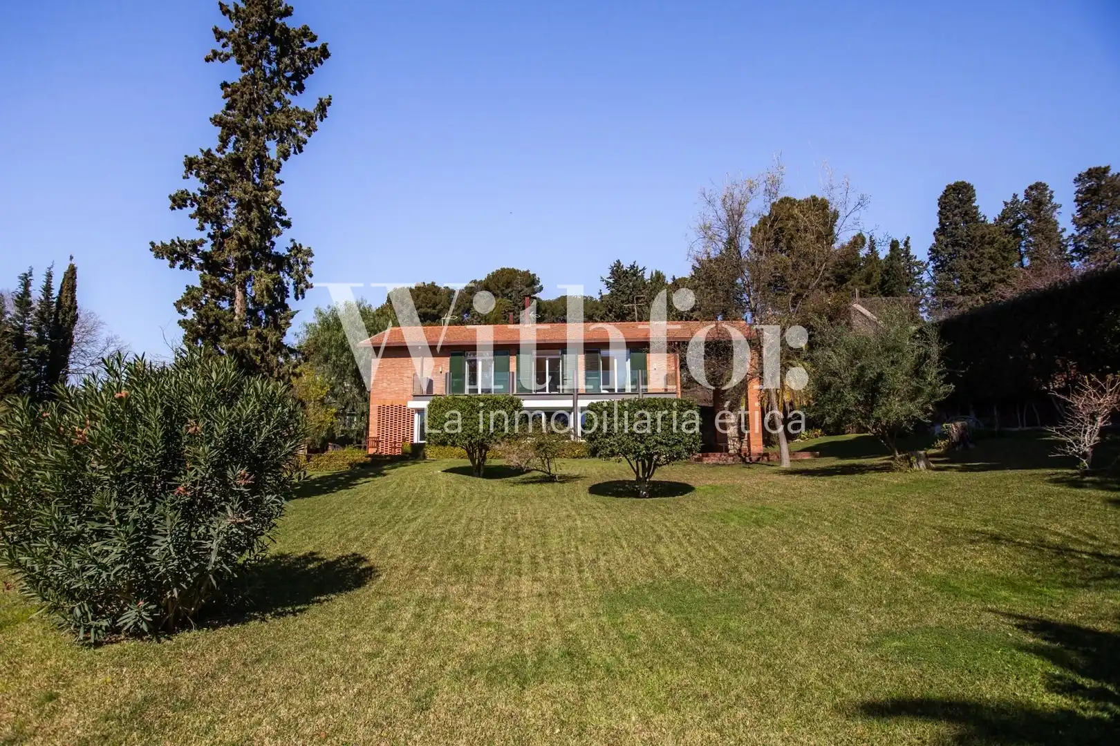 Garden of Houses for rent in Esplugues de Llobregat  with Air Conditioner, Heating and Private garden
