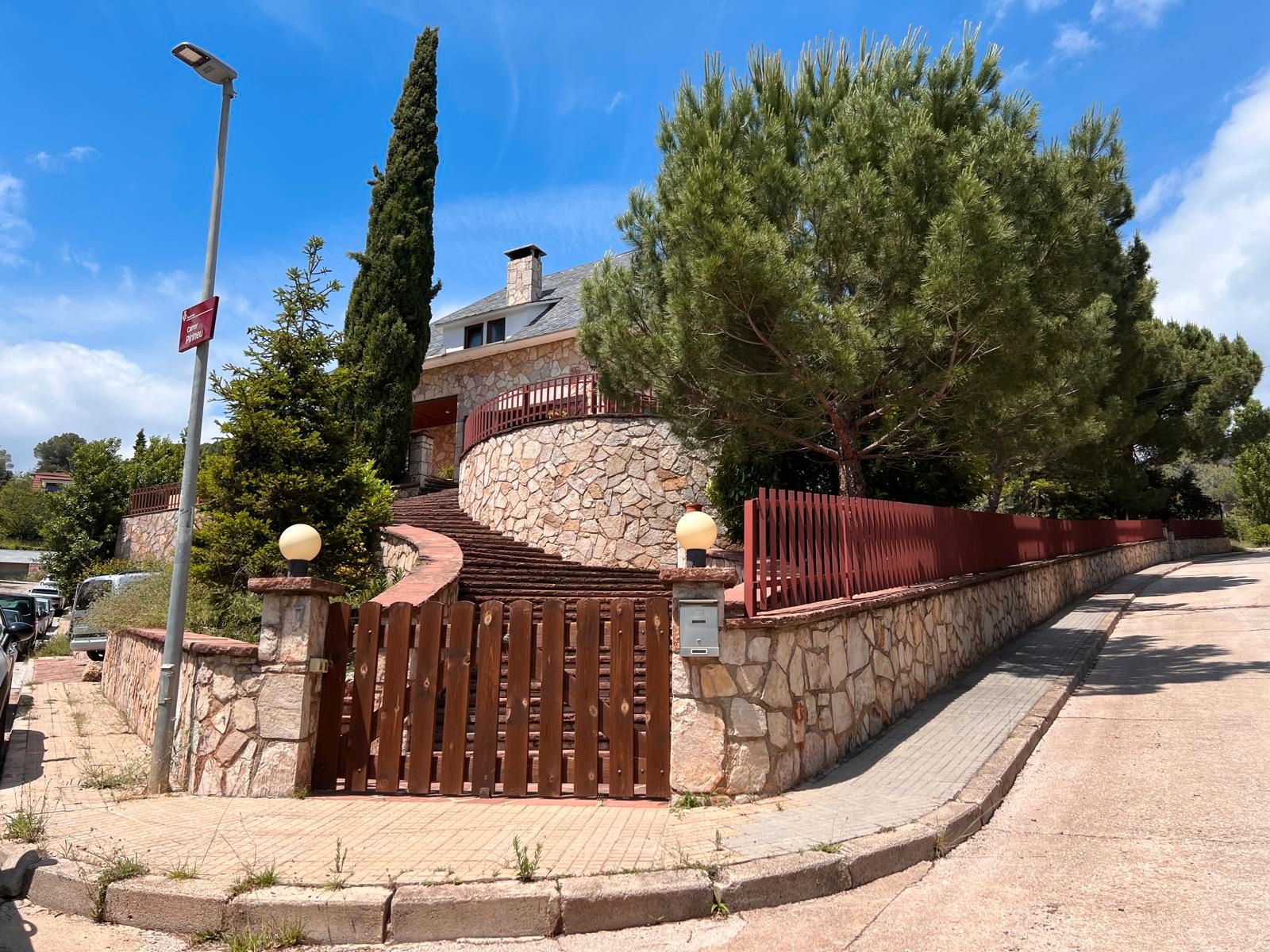 Vista exterior de Casa o chalet en venta en Aiguafreda con Aire acondicionado, Calefacción y Jardín privado