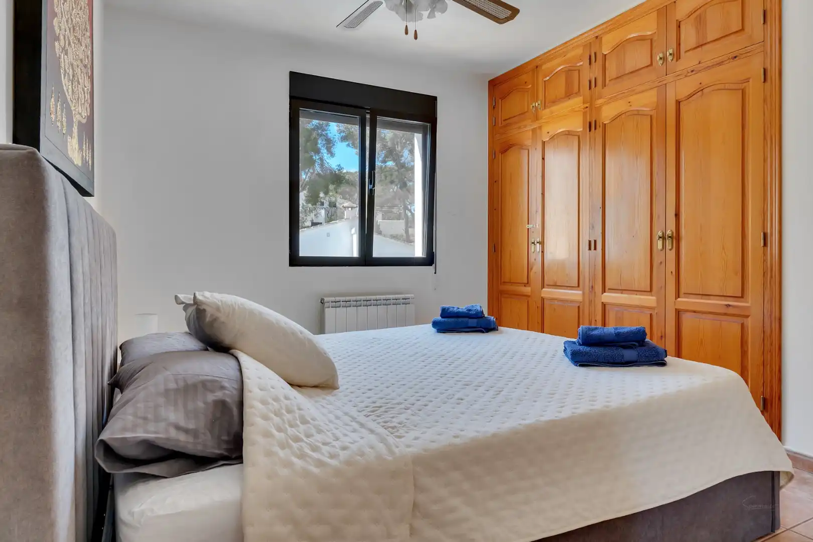 Schlafzimmer von Haus oder Chalet zum Verkauf in Moraira mit Klimaanlage