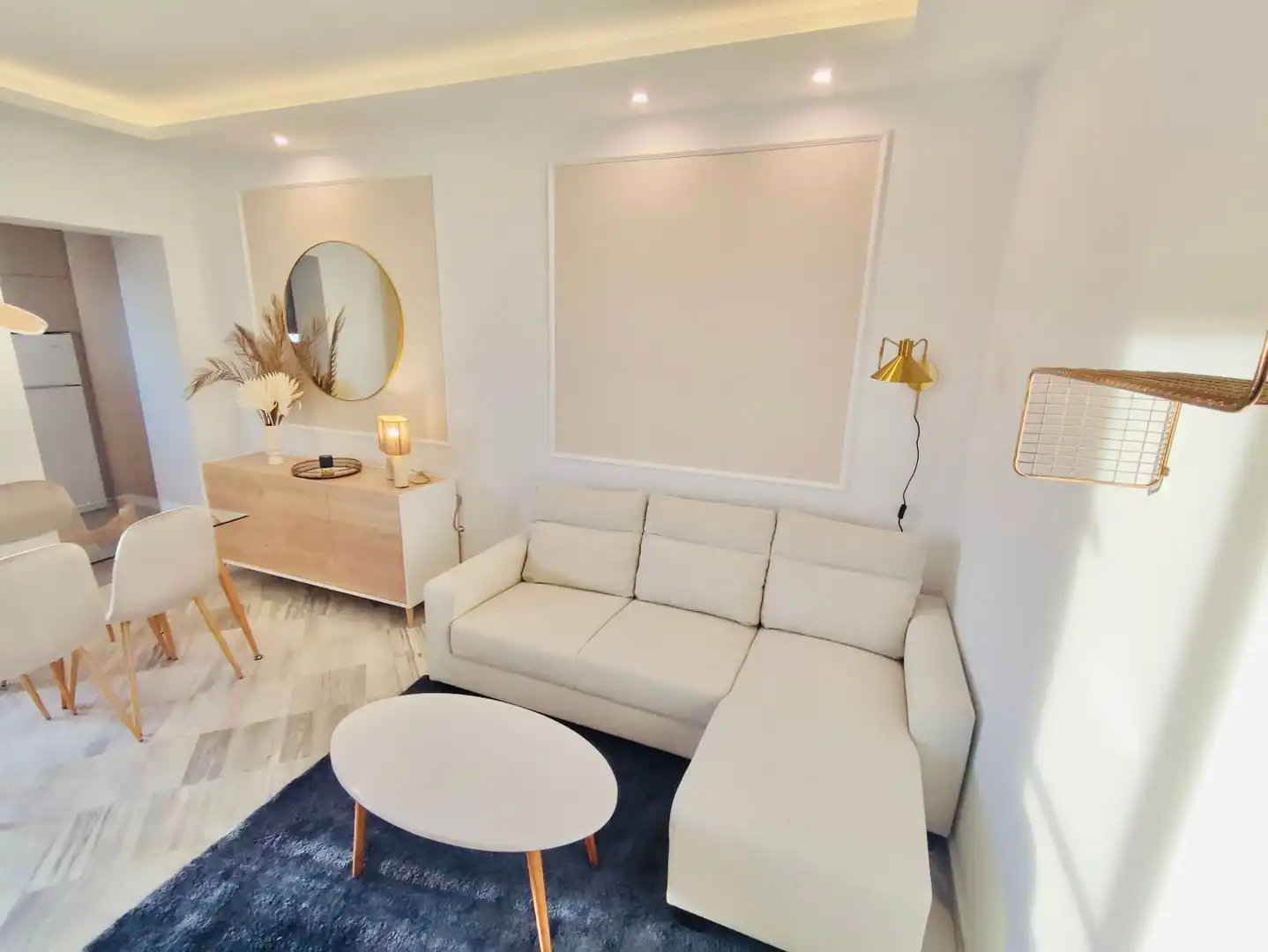 Wohnzimmer von Wohnung zur Miete in Granada mit Klimaanlage, Heizung und Terrasse