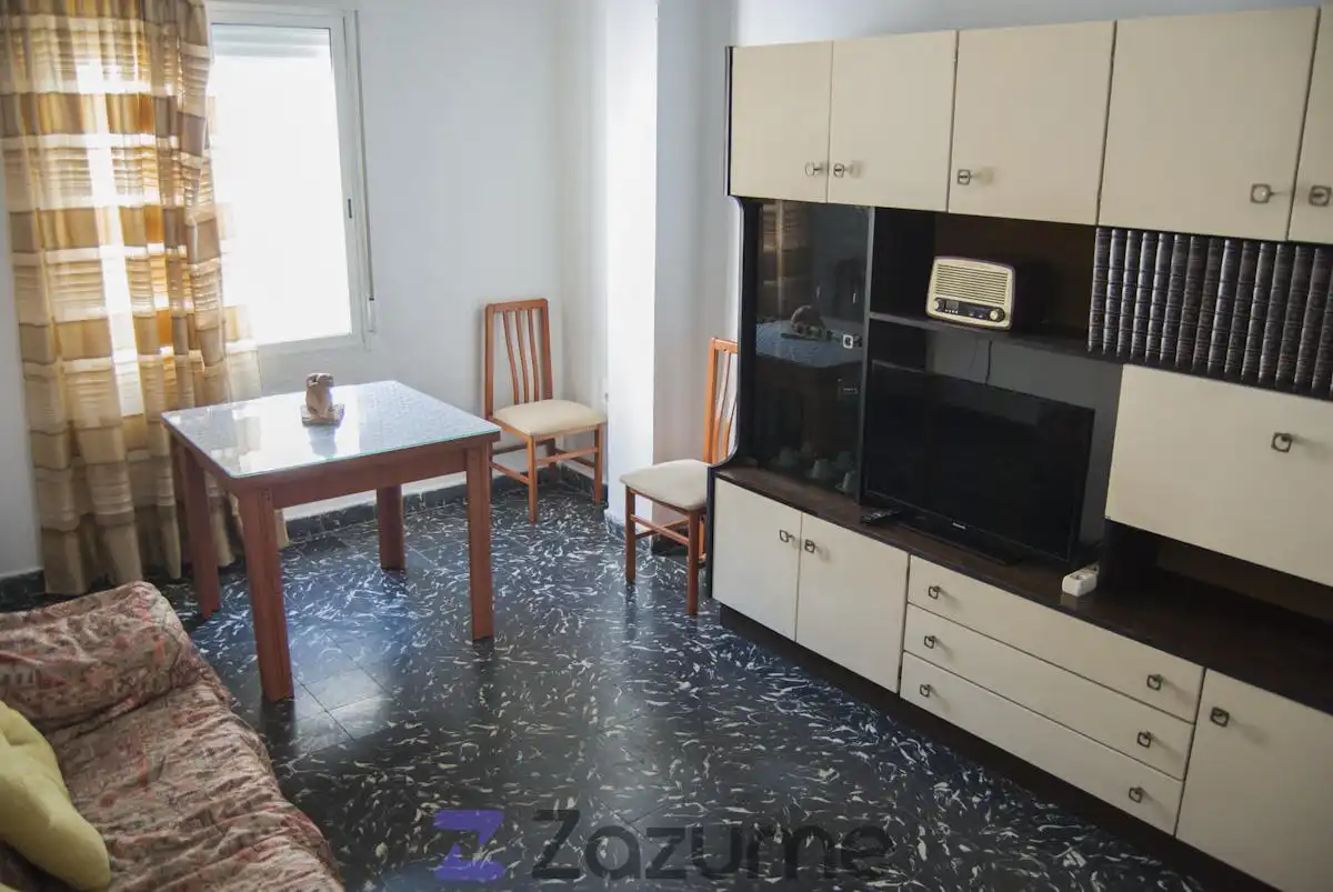 Sala d'estar de Pis de lloguer en Valencia amb Calefacció, Moblat i Forn