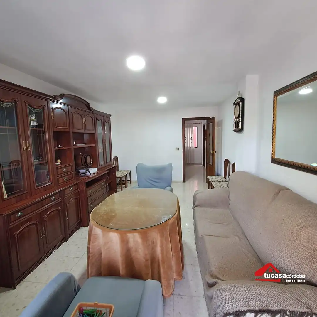 Living room of Flat for sale in Córdoba  with Air Conditioner and Heating