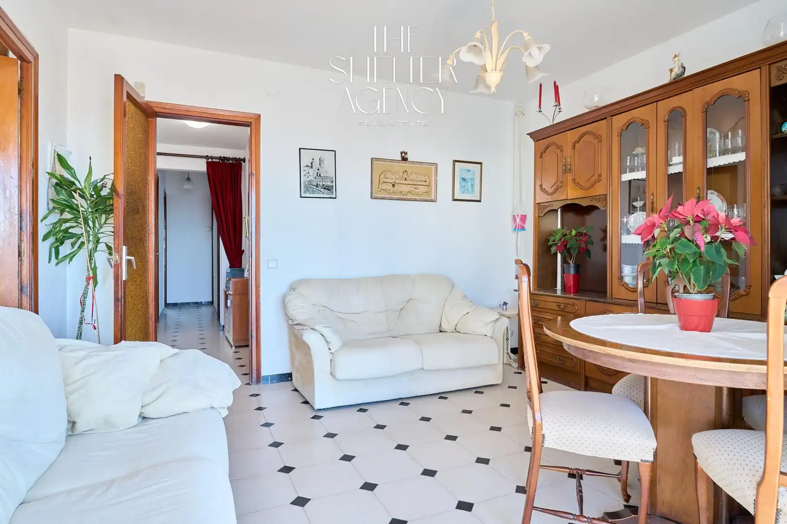 Sala de estar de Ático en venta en Sitges con Calefacción y Terraza