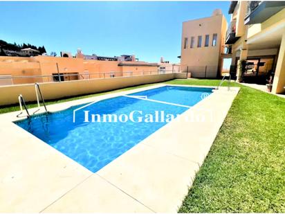 Swimming pool of Flat for sale in Rincón de la Victoria  with Air Conditioner, Private garden and Terrace