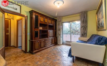 Bedroom of Flat for sale in  Madrid Capital  with Heating, Parquet flooring and Terrace