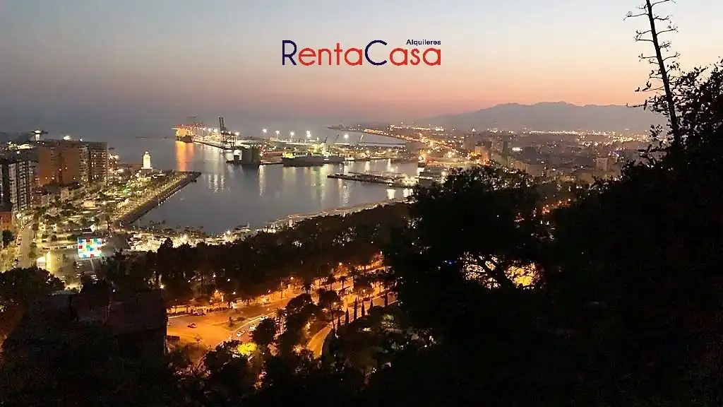 Vista exterior de Pis de lloguer en Málaga amb Aire condicionat, Calefacció i Parquet