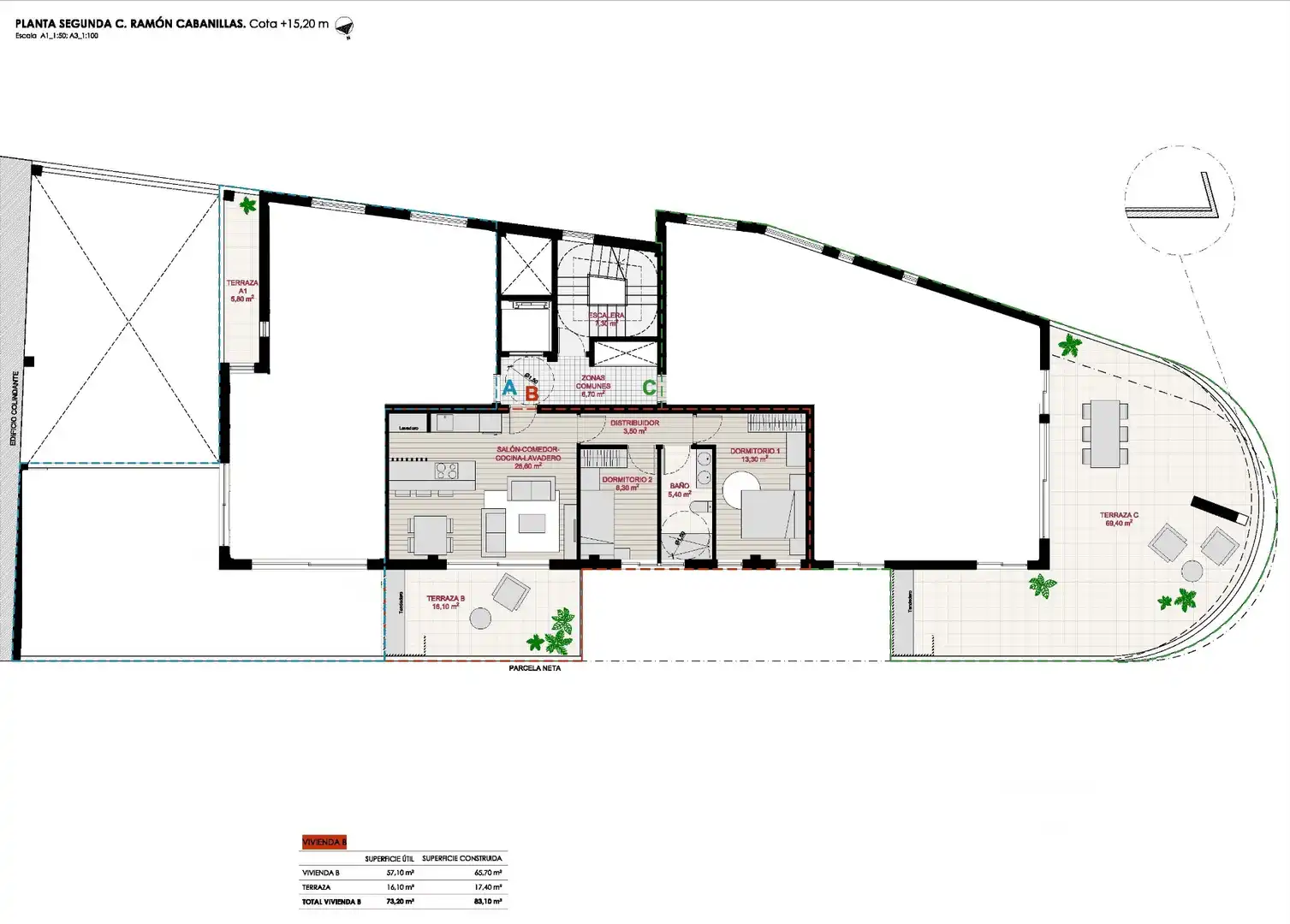 Piso en venta en Culleredo con Aire acondicionado, Calefacción y Terraza