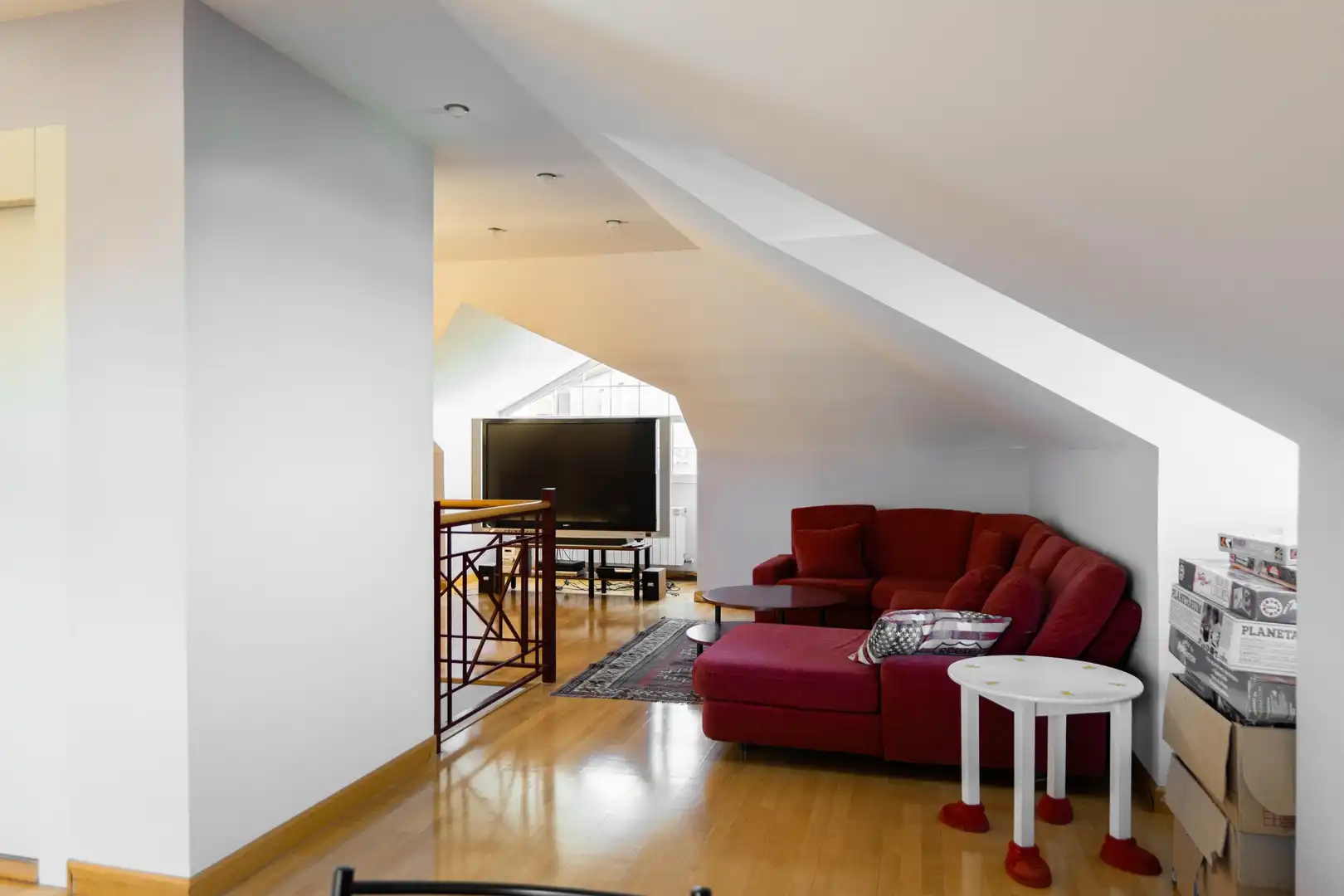 Sala de estar de Casa o chalet en venta en Las Rozas de Madrid con Calefacción, Jardín privado y Terraza