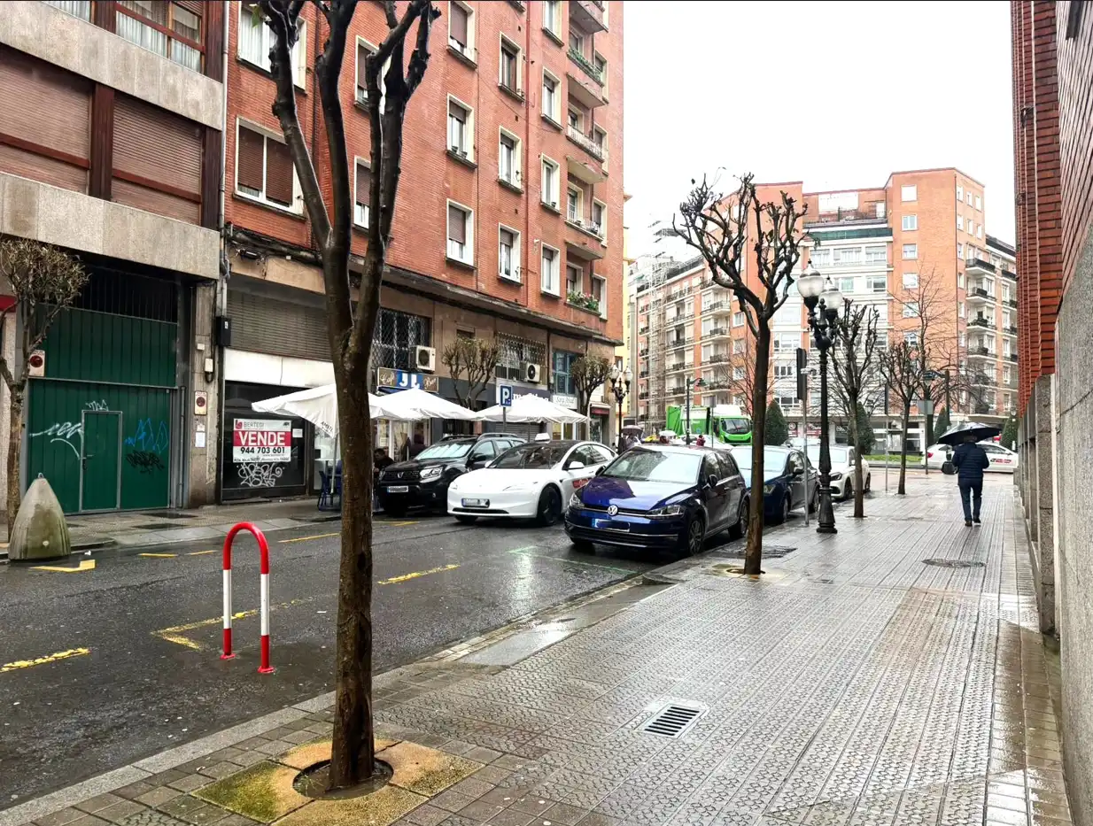 Vista exterior de Garaje en venta en Bilbao 