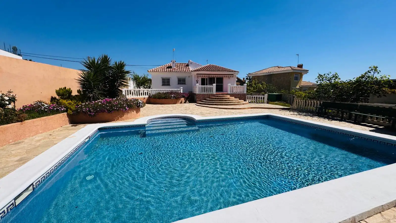 Piscina de Casa o xalet en venda en Vinaròs amb Aire condicionat, Calefacció i Jardí privat