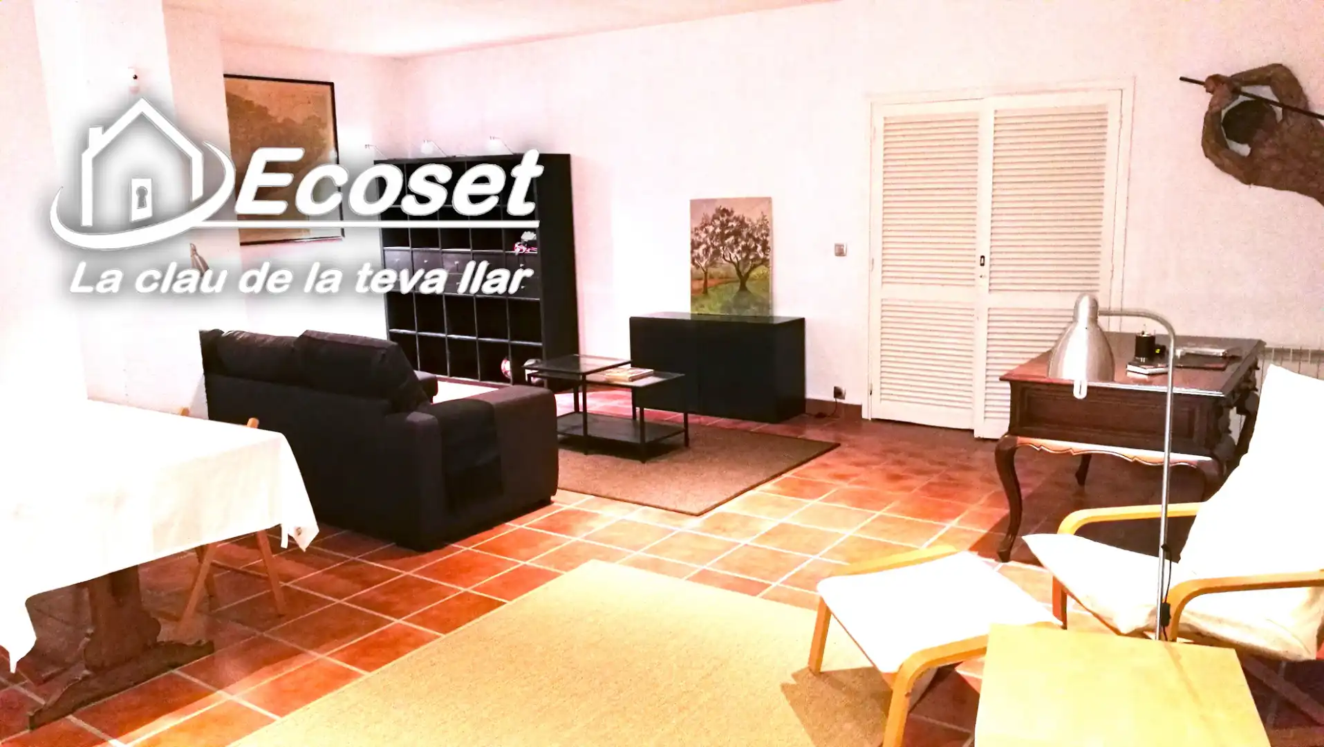 Sala d'estar de Casa o xalet en venda en Cervelló amb Calefacció, Jardí privat i Terrassa