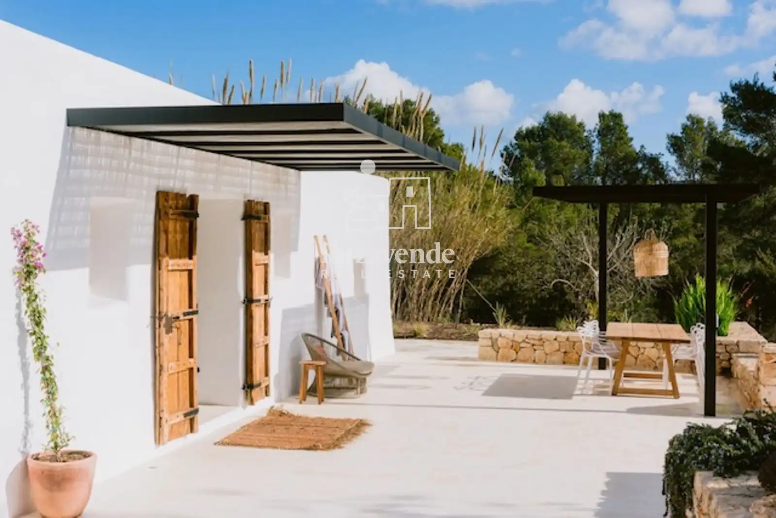 Terraza de Casa o chalet de alquiler en Sant Joan de Labritja con Aire acondicionado, Calefacción y Jardín privado