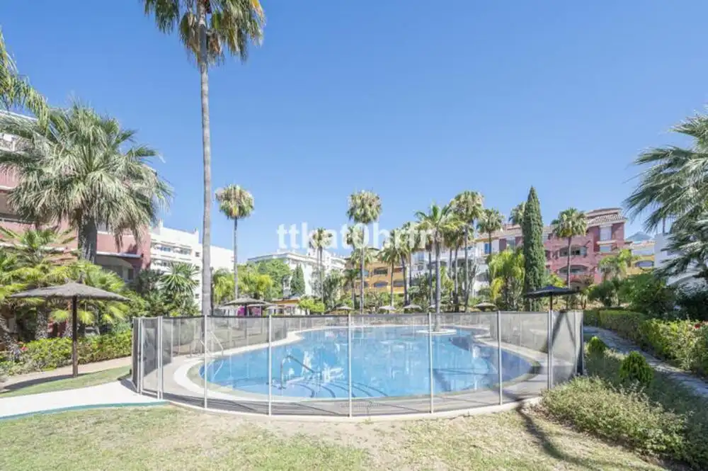 Exterior view of Apartments for rent in Marbella  with Air Conditioner, Terrace and Swimming Pool
