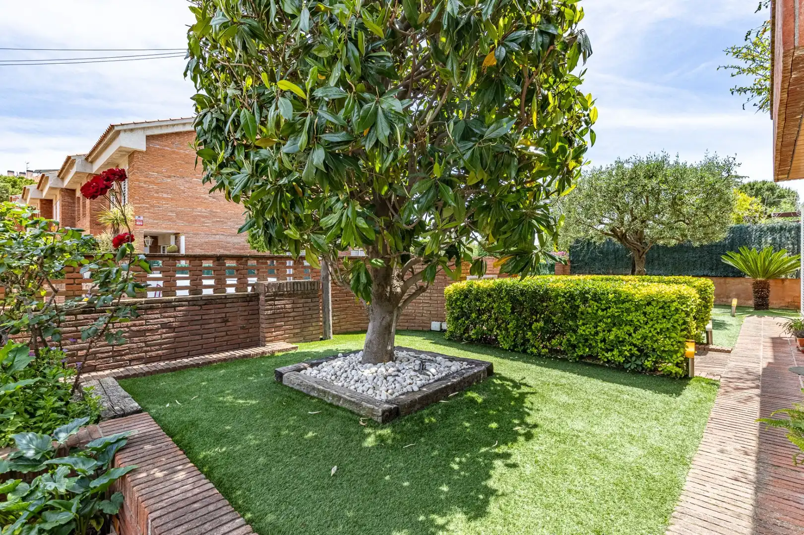 Jardí de Casa o xalet en venda en El Masnou amb Calefacció, Jardí privat i Terrassa