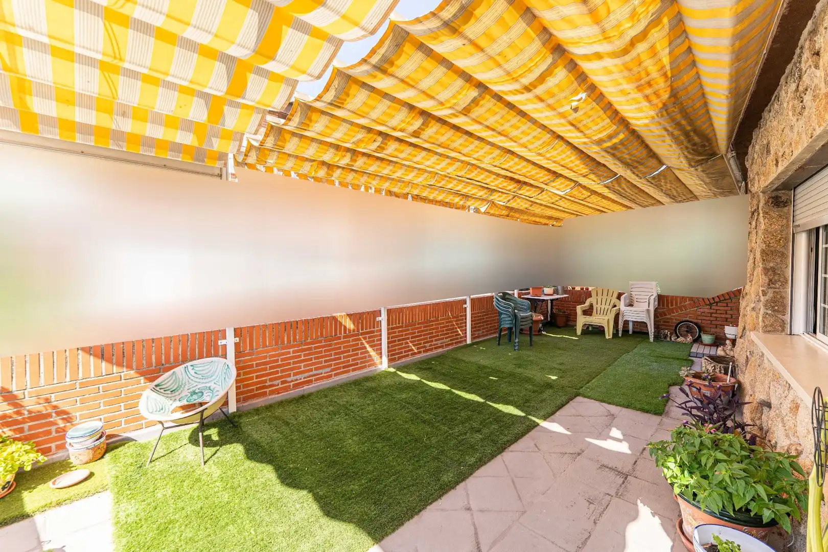 Terrassa de Casa o xalet en venda en Getafe amb Aire condicionat, Calefacció i Jardí privat