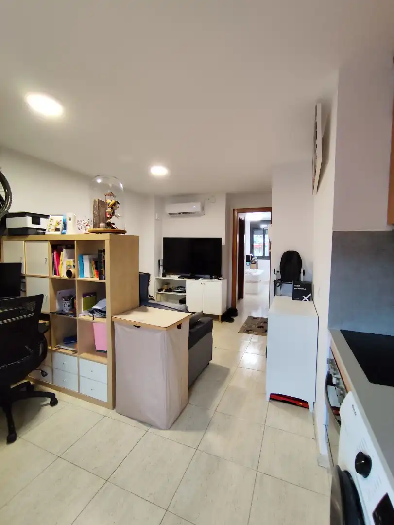 Wohnzimmer von Wohnung zum Verkauf in Vilanova del Camí mit Klimaanlage, Möbliert und Ofen