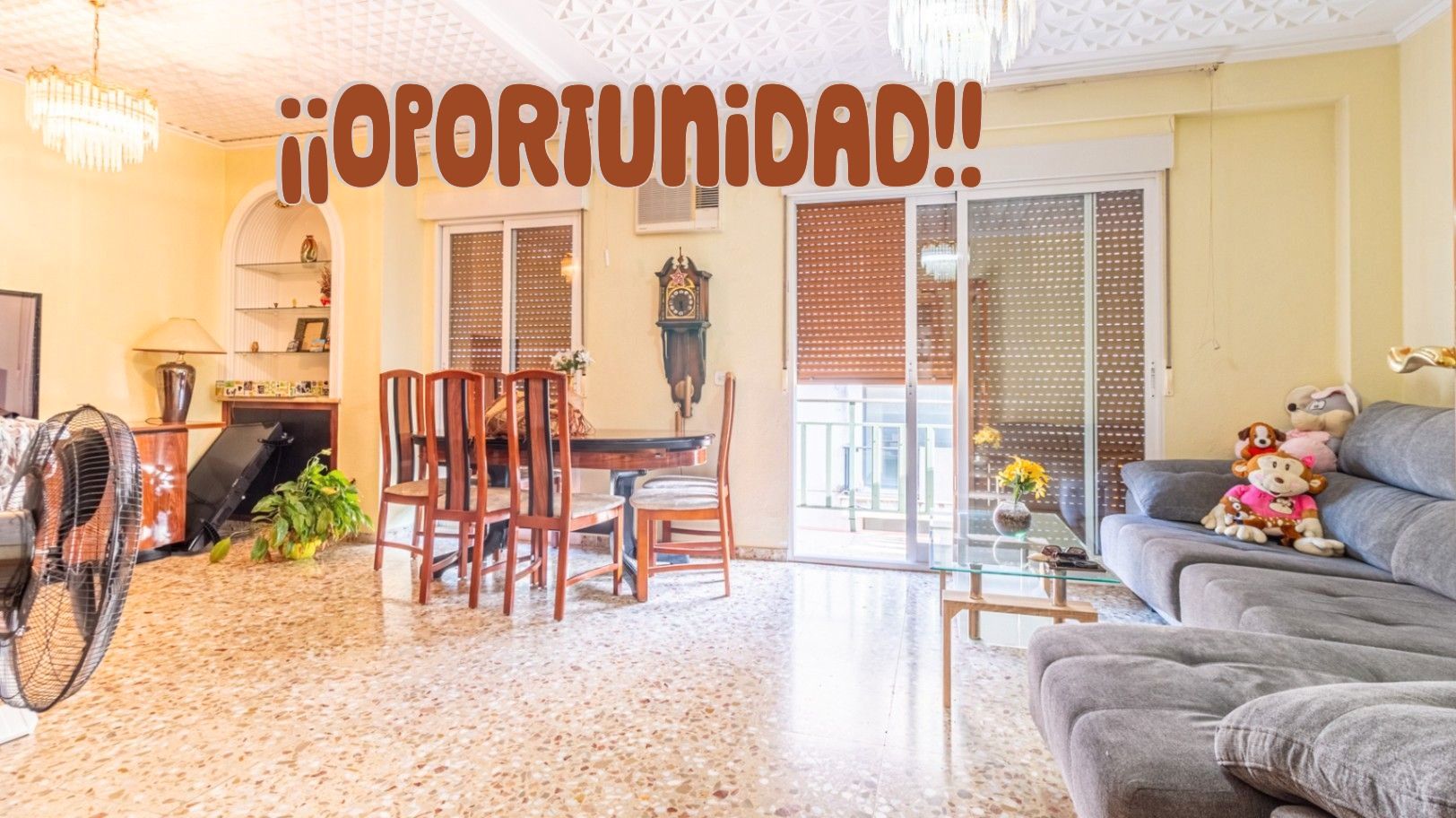 Vista exterior de Piso en venta en Ondara con Aire acondicionado, Calefacción y Terraza