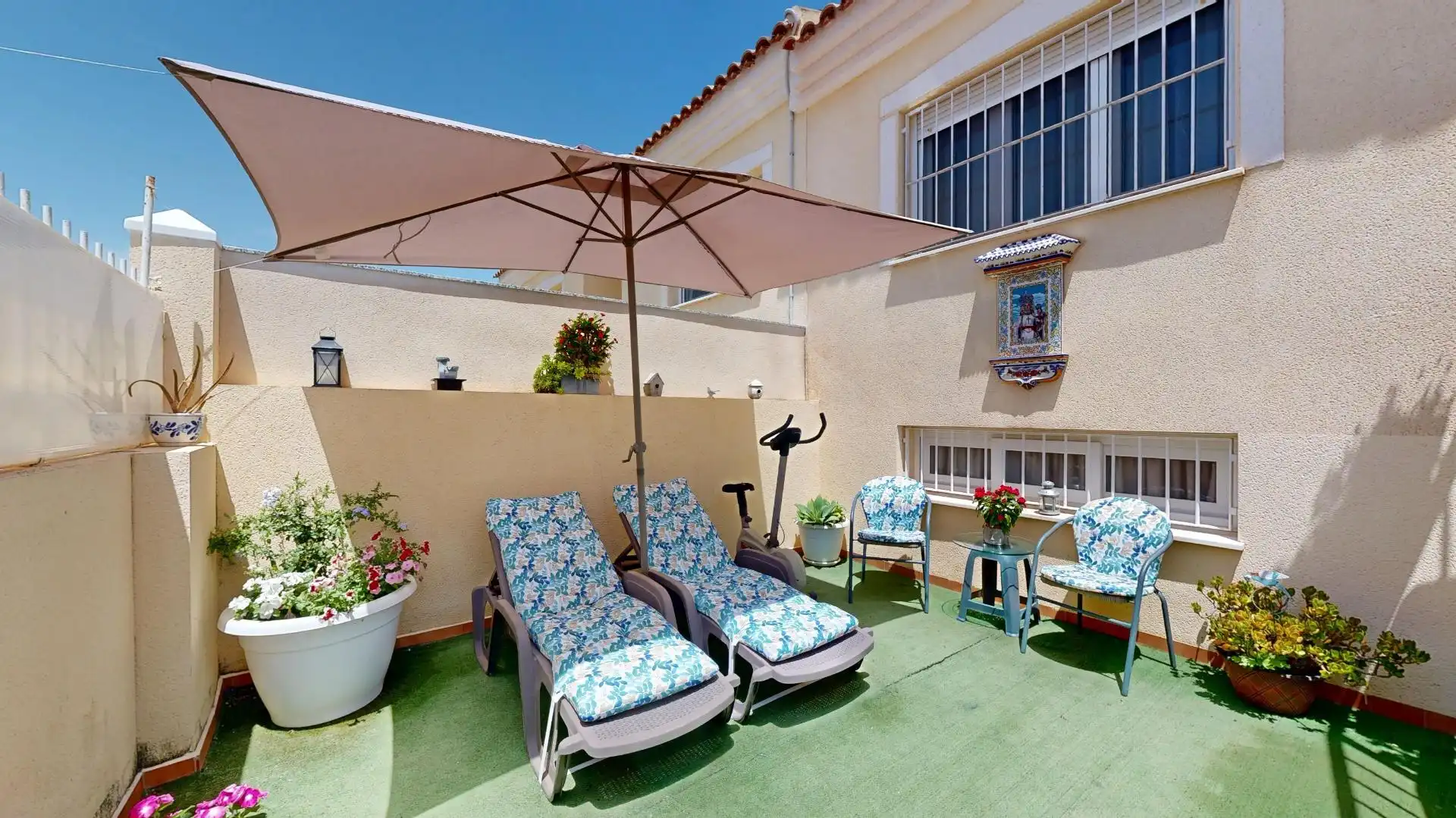 Terraza de Casa o chalet en venta en Cartagena con Aire acondicionado, Terraza y Trastero