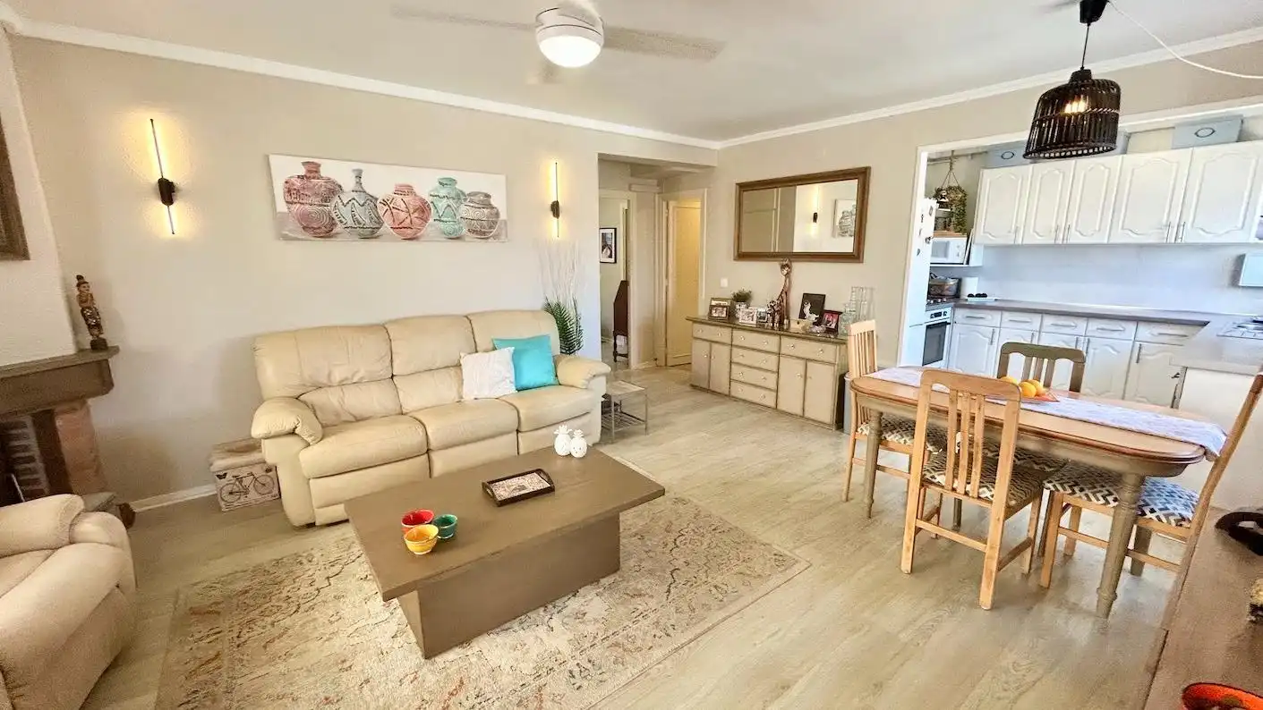 Living room of Flat for sale in Benalmádena  with Heating, Private garden and Terrace