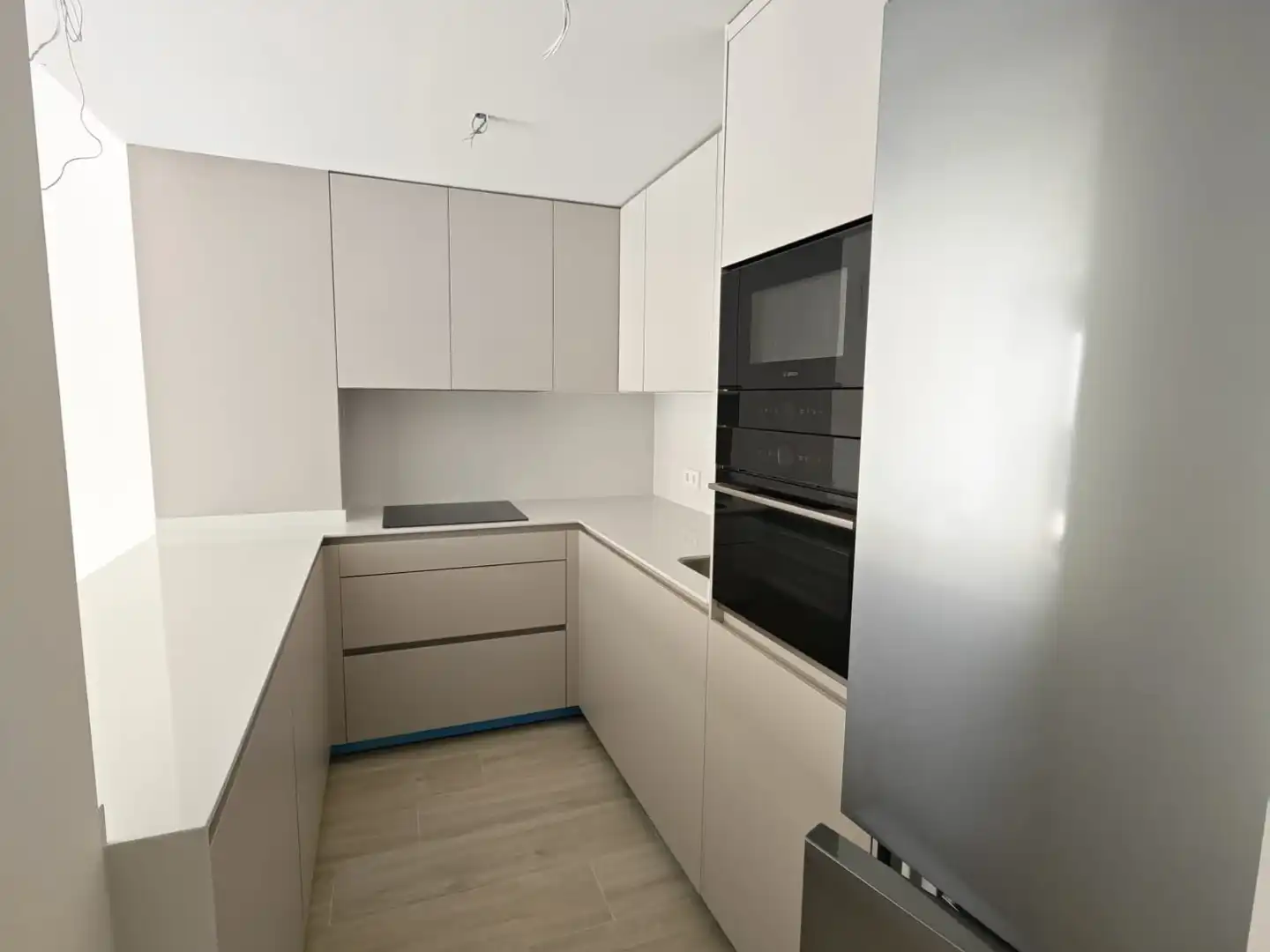 Cuina de Apartament de lloguer en Murcia amb Aire condicionat, Calefacció i Terrassa