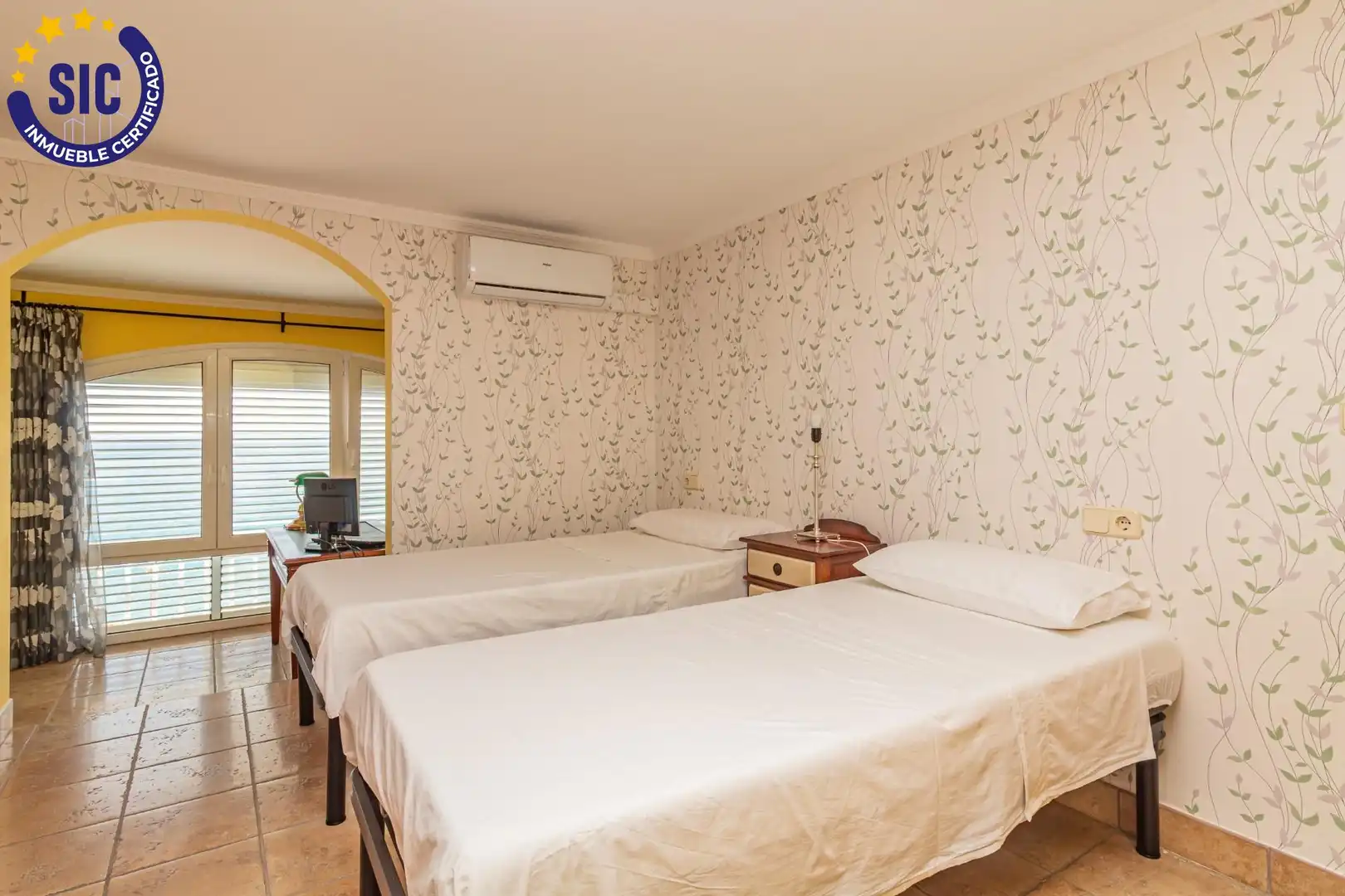 Dormitori de Casa o xalet en venda en Peñíscola / Peníscola amb Aire condicionat, Calefacció i Jardí privat