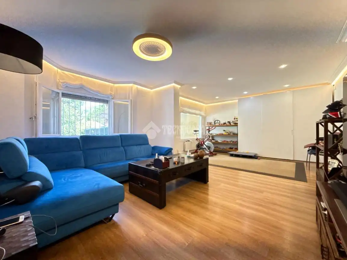 Living room of Detached homes for sale in Galapagar  with Heating, Private garden and Terrace