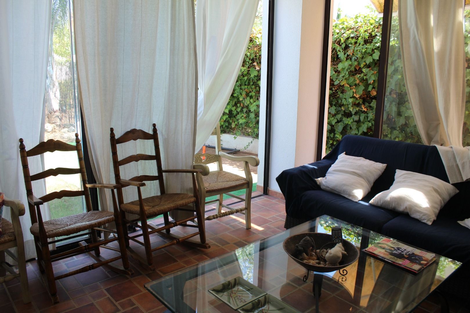 Garden of Single-family semi-detached for sale in Guillena  with Air Conditioner, Heating and Private garden