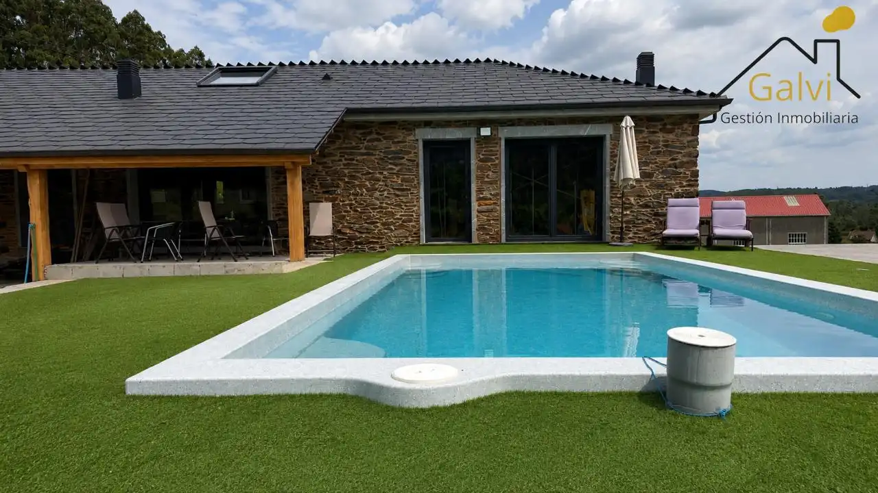 Piscina de Casa o chalet en venta en Cerdido con Calefacción, Terraza y Trastero