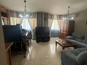 Living room of Flat for sale in Coín  with Air Conditioner, Furnished and Oven