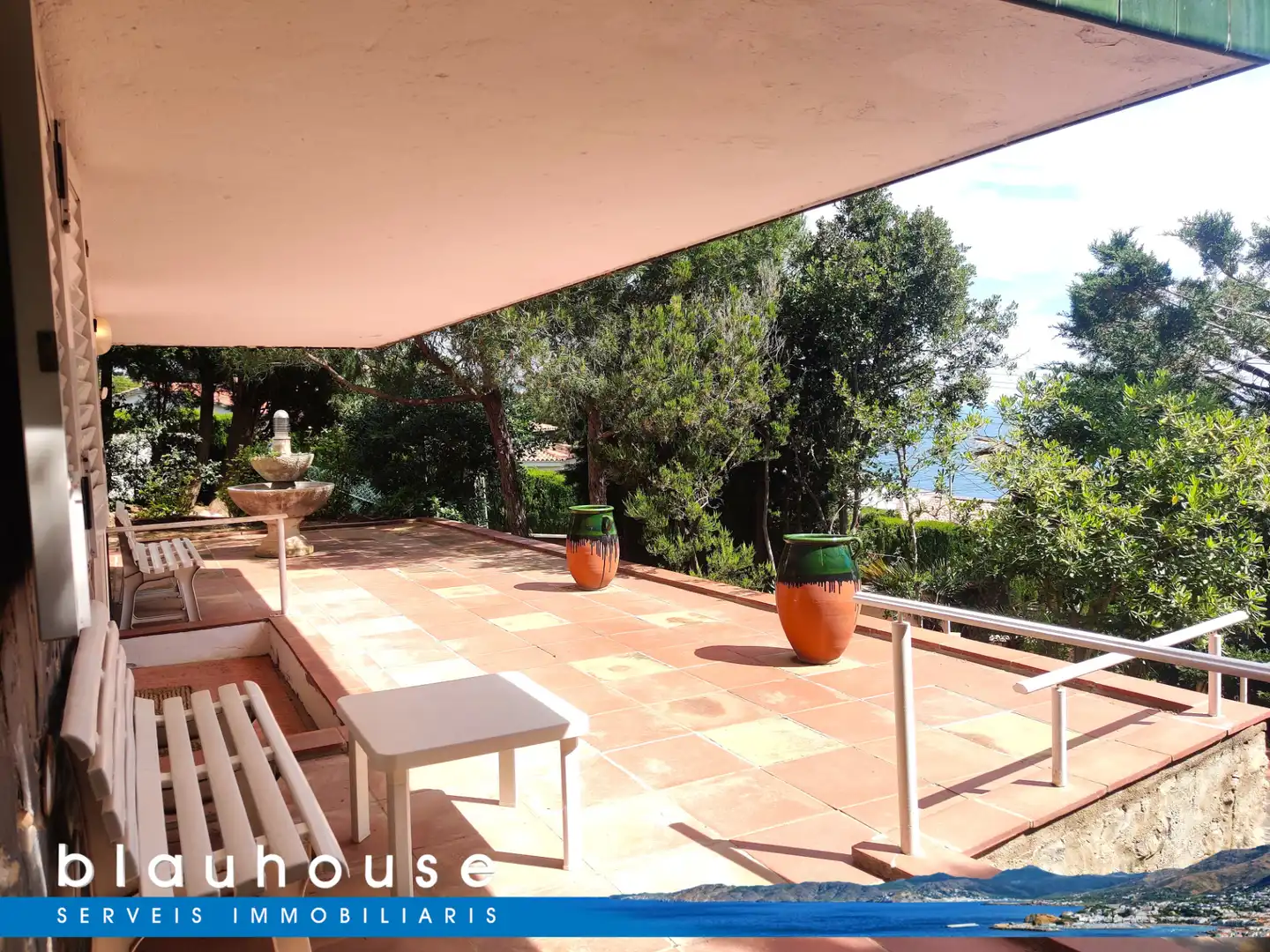 Terrasse von Haus oder Chalet zum Verkauf in Llançà mit Klimaanlage, Privatgarten und Terrasse