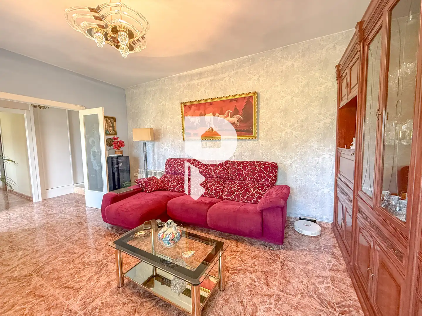 Sala de estar de Casa o chalet en venta en Vallirana con Calefacción, Jardín privado y Terraza