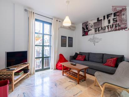 Living room of Flat for sale in  Sevilla Capital  with Balcony