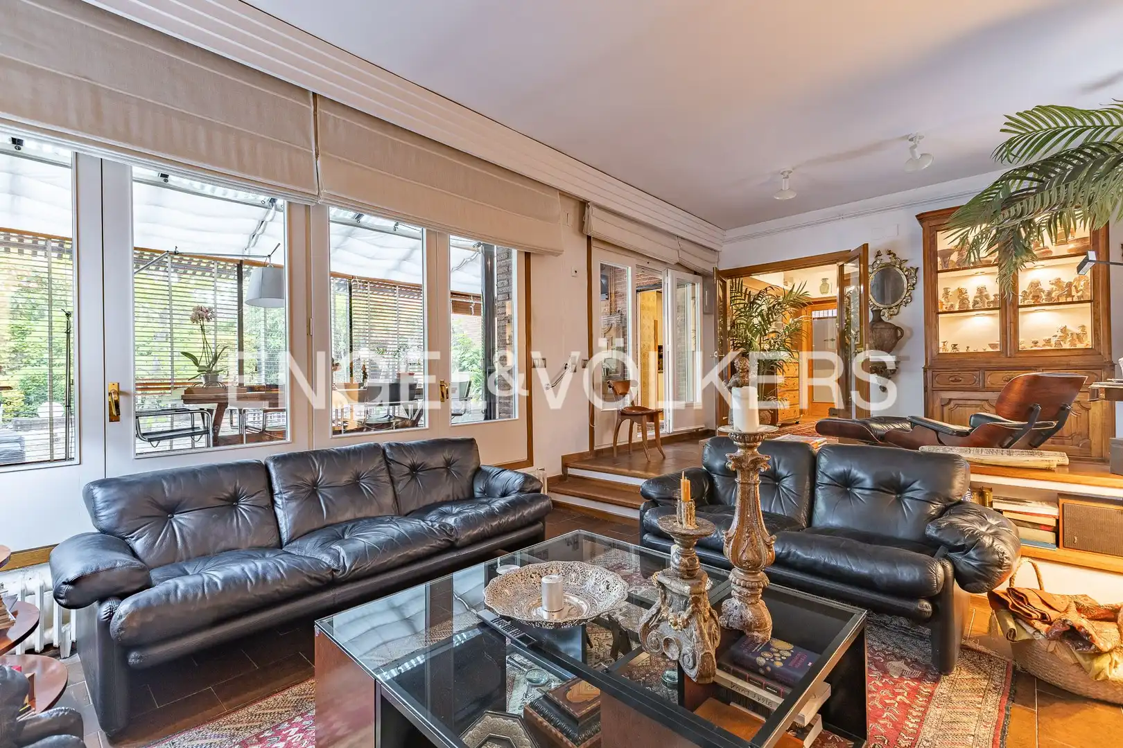 Sala de estar de Casa adosada en venta en Matadepera con Aire acondicionado, Calefacción y Jardín privado