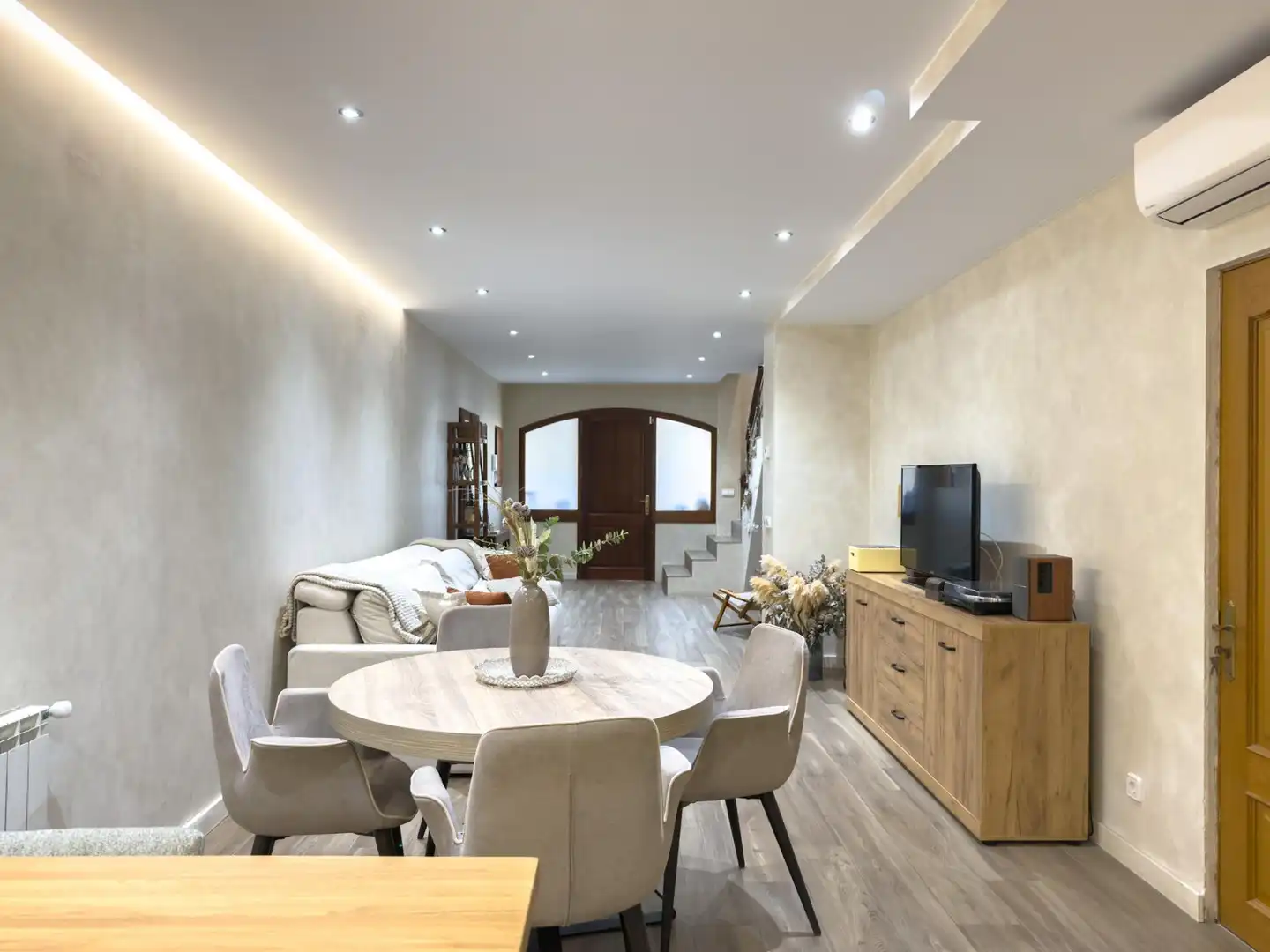 Sala de estar de Finca rústica en venta en Calonge i Sant Antoni con Calefacción y Jardín privado